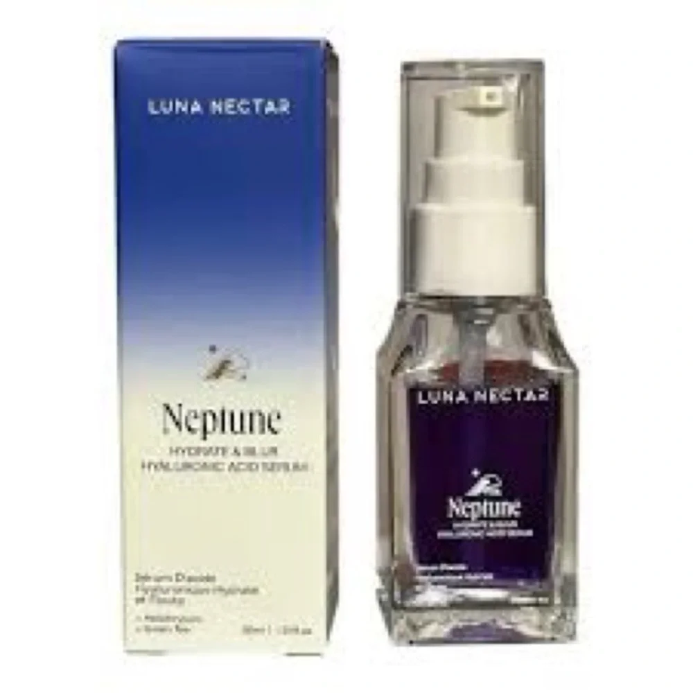 Luna Nectar Neptune Hydrate & Blur Hyaluronic Acid Serum | Brand New In Box